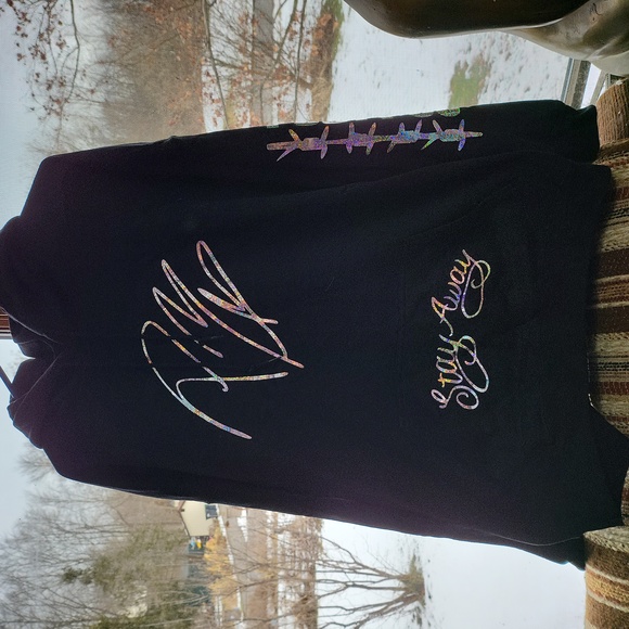 POST MALONE HANDMADE HOODIE SWEATSHIRT 2XL UNISEX. ALWAYS TIRED*SUNFLOWER - Picture 2 of 10